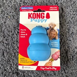 NWT Kong brand baby blue Kong Puppy size Medium